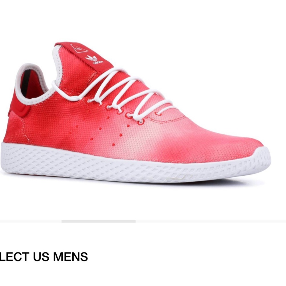Pharrell x tennis hu holi “festival red” adidas